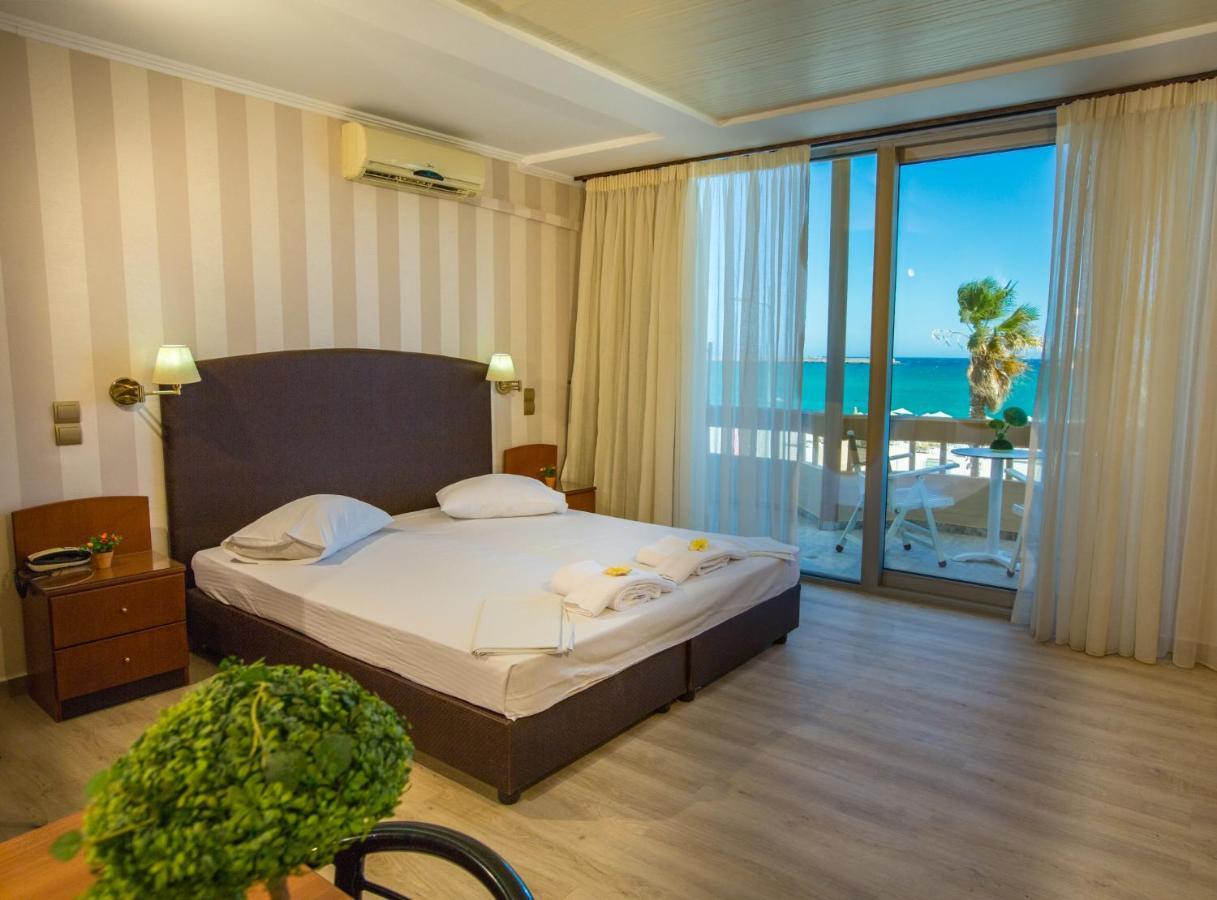 Theo Beach Hotel Apartments Ретимно Екстериор снимка