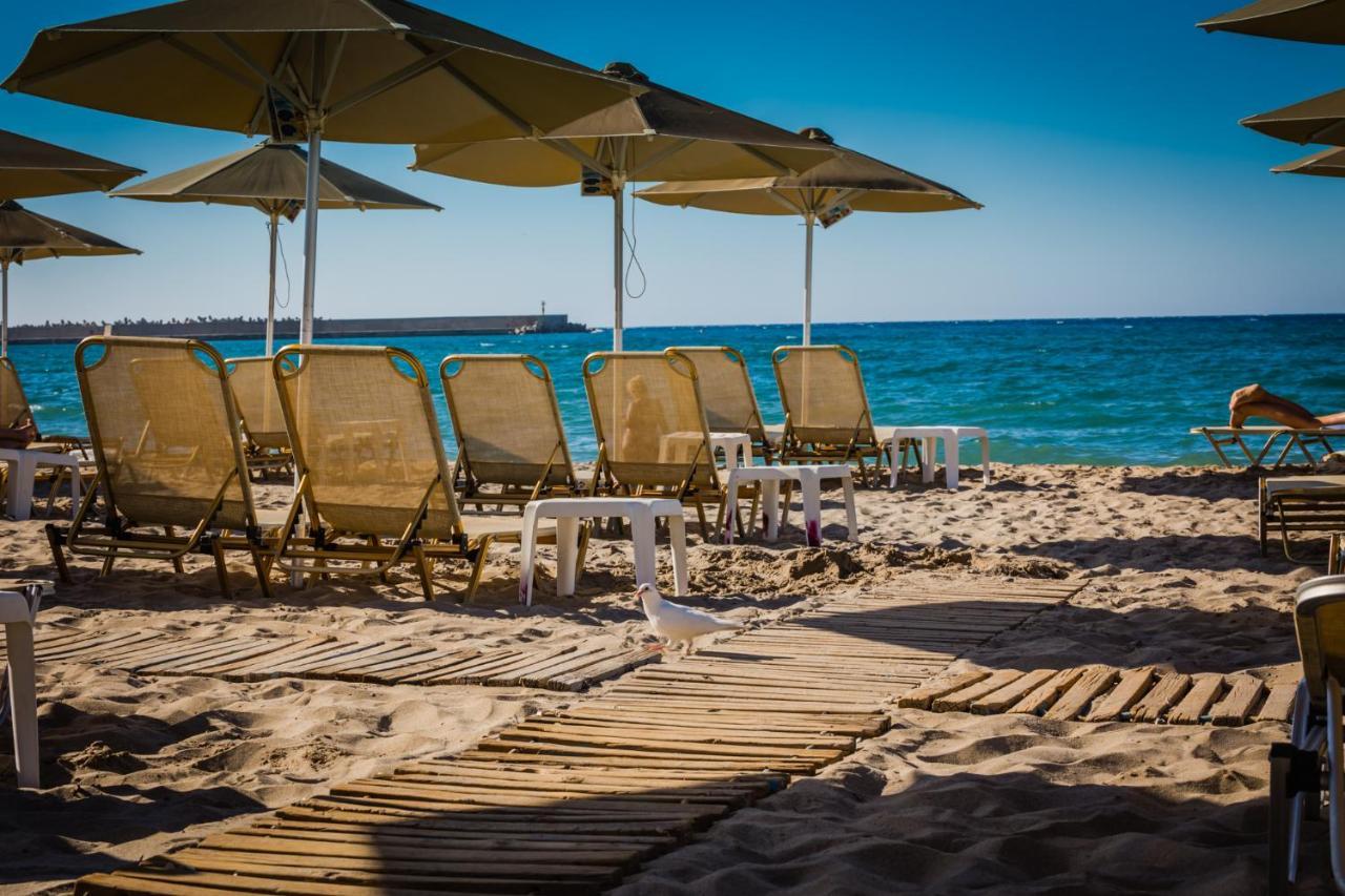 Theo Beach Hotel Apartments Ретимно Екстериор снимка