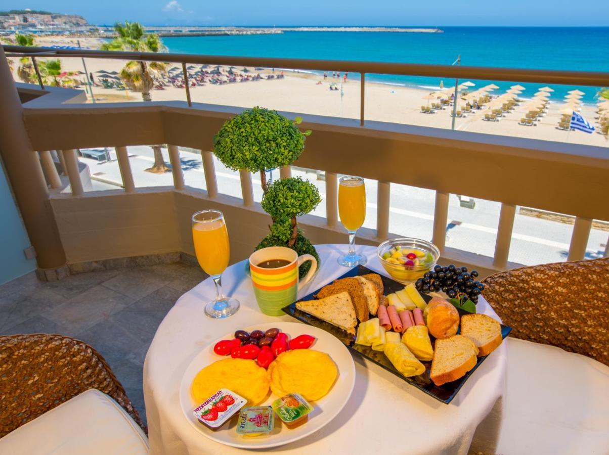 Theo Beach Hotel Apartments Ретимно Екстериор снимка