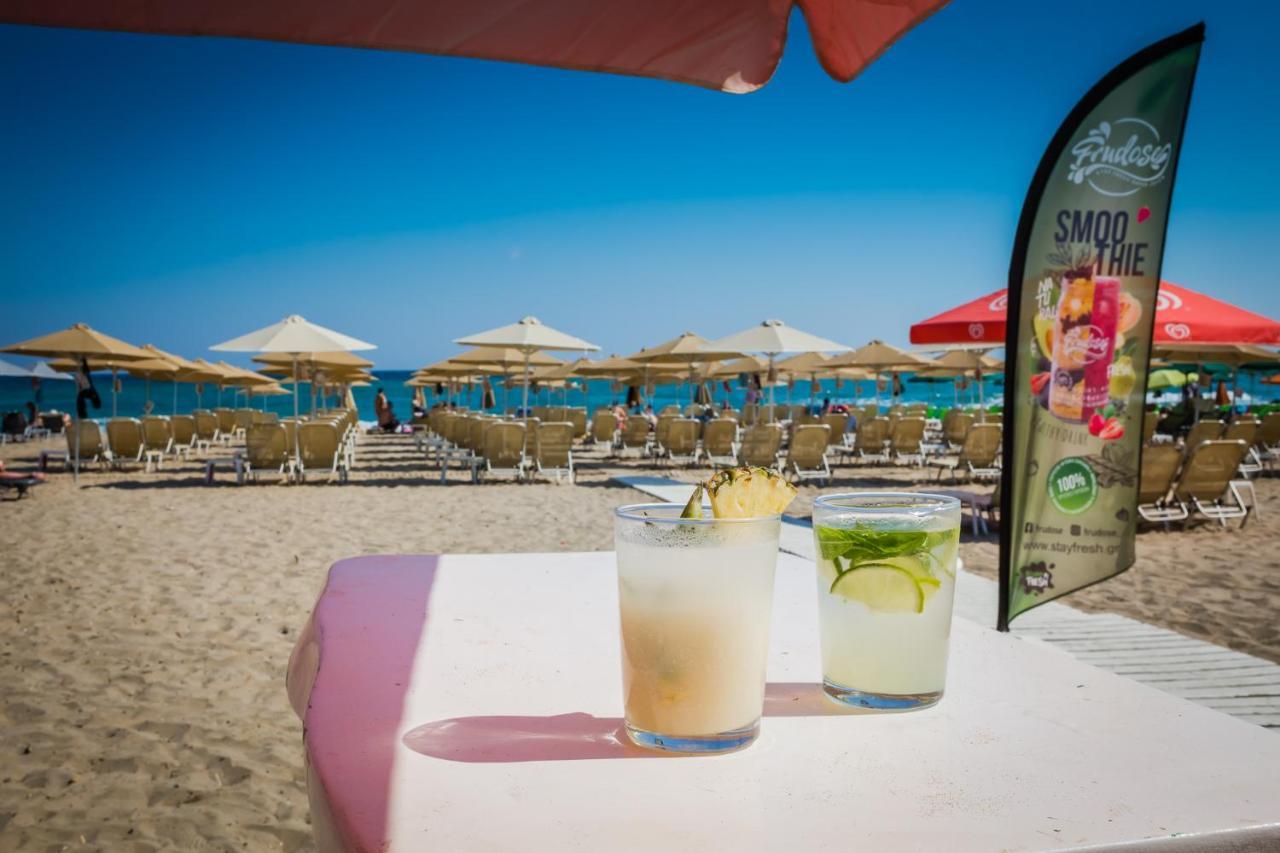Theo Beach Hotel Apartments Ретимно Екстериор снимка